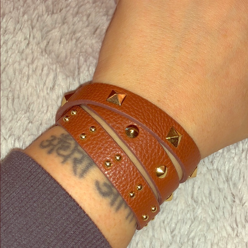 Studded wrap bracelet